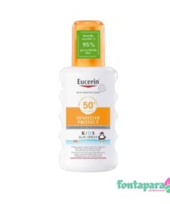 EUCERIN SUN PROTECTION SENSITIVE PROTECT KIDS SPRRAY SOLAIRE SPF50+ 200ML