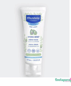 MUSTELA Hydra Bébé Crème Visage, 40ml
