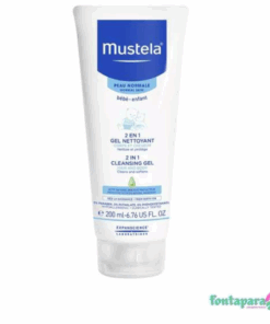 MUSTELA Gel Cheveux et Corps 2 en 1, 200ml