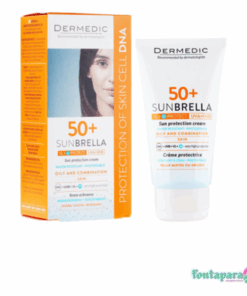 DERMEDIC Ecran Crème solaire SPF 50+ Peaux mixte à grasse , 50 ml